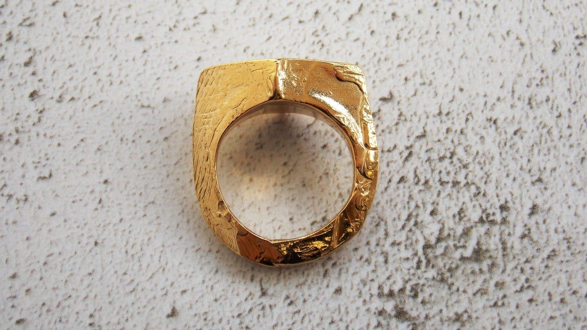 Diamond Signet Ring