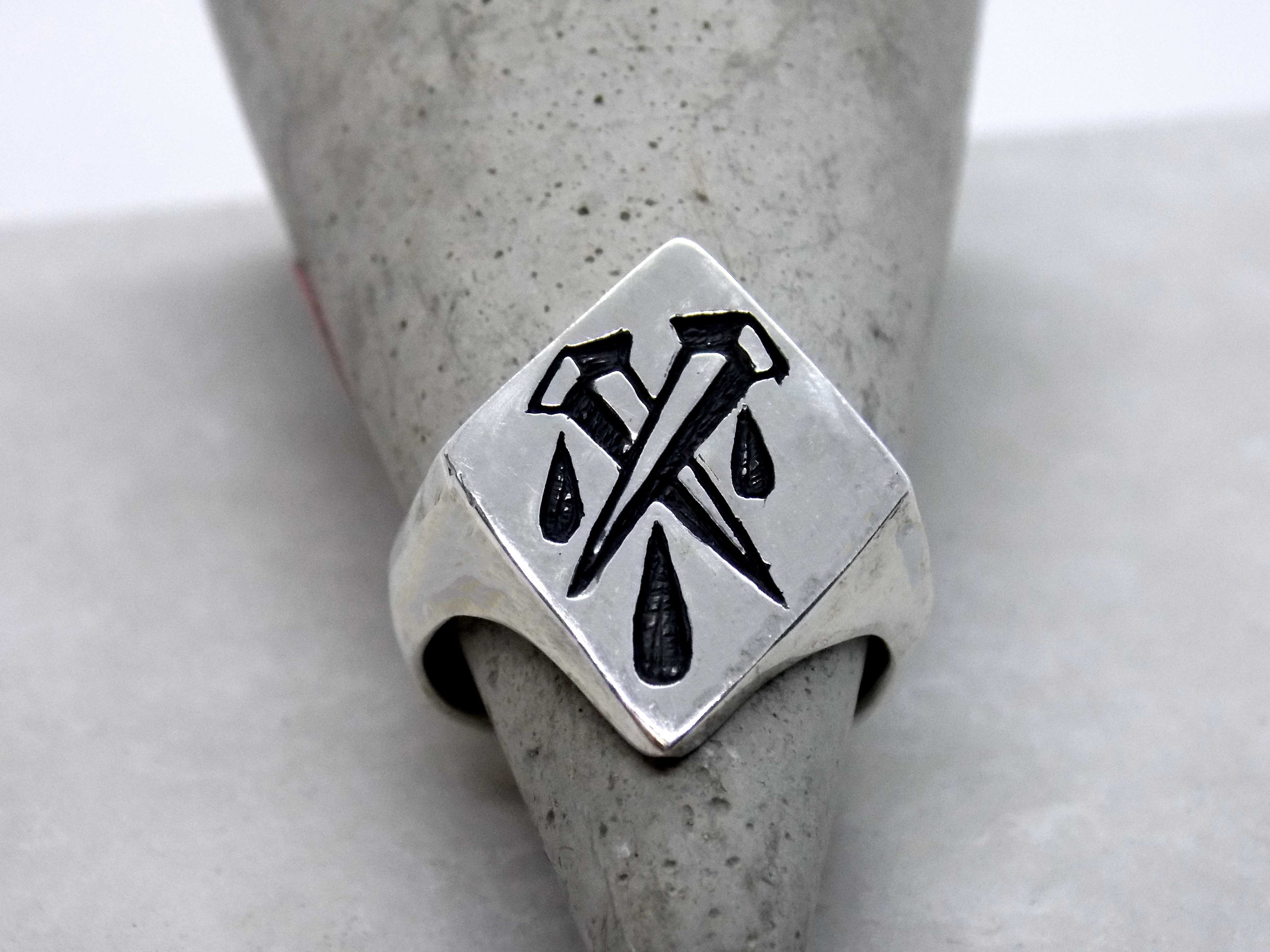 Coffin Nails Ring