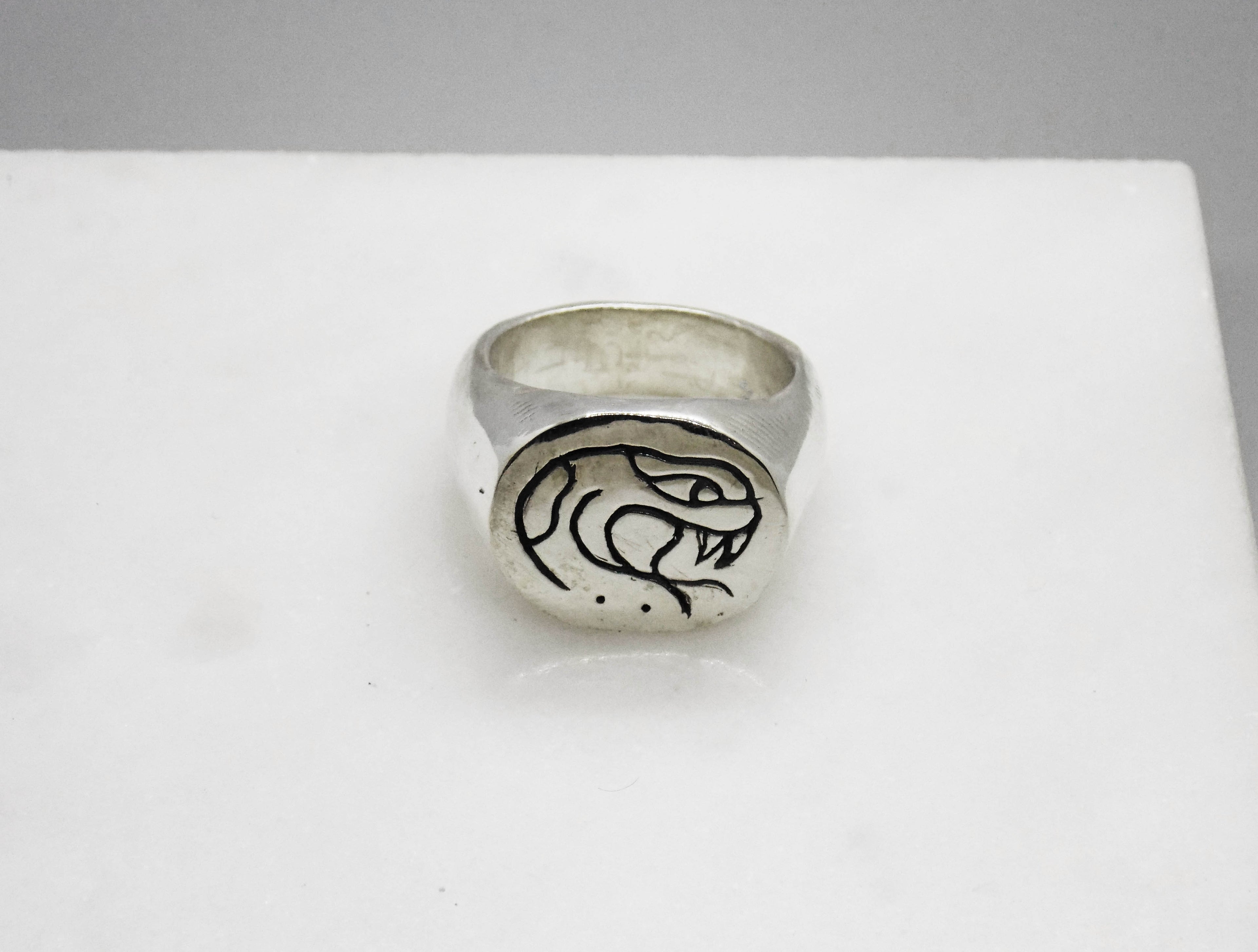 Snake Signet Ring