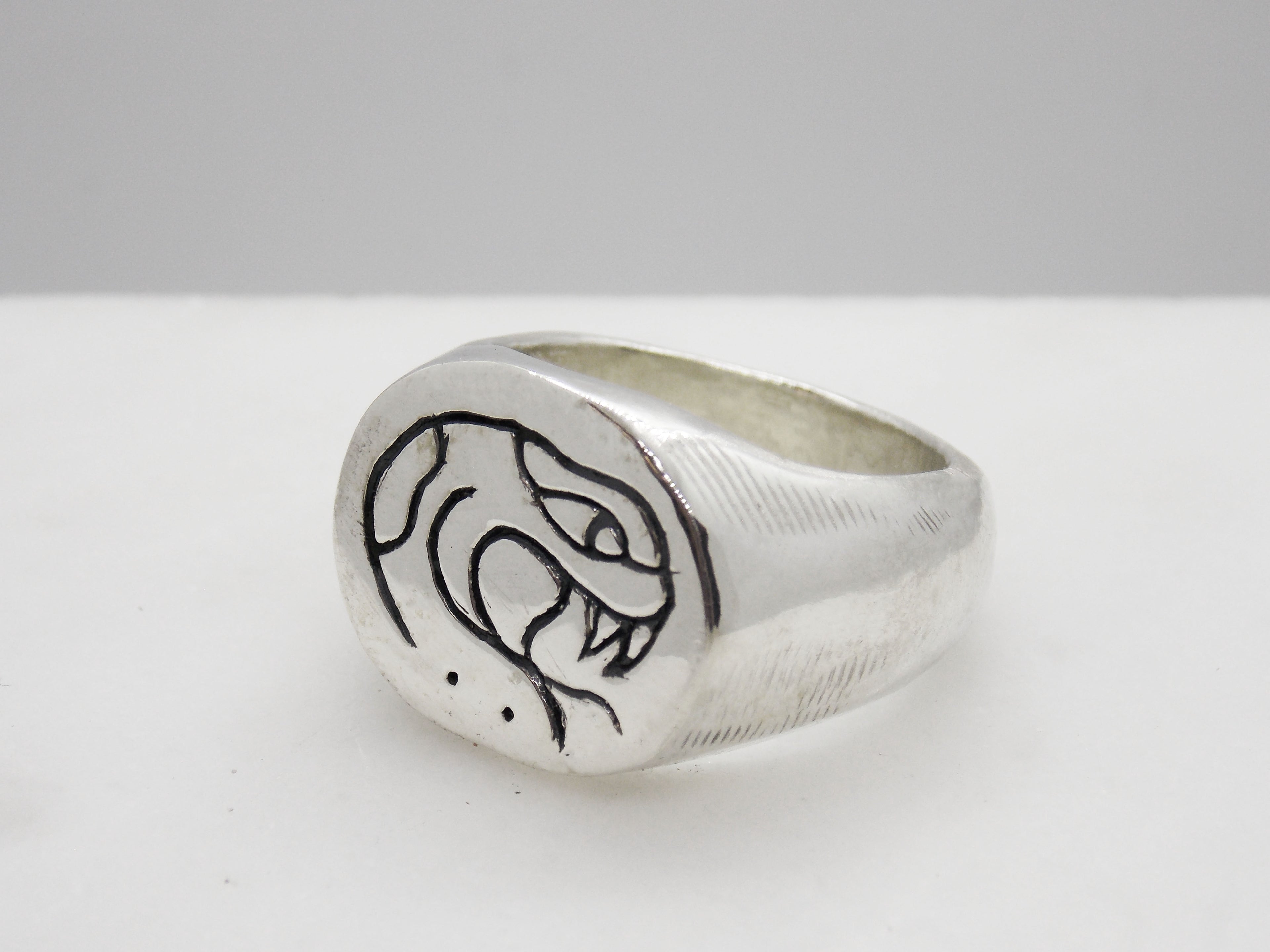 Snake Signet Ring